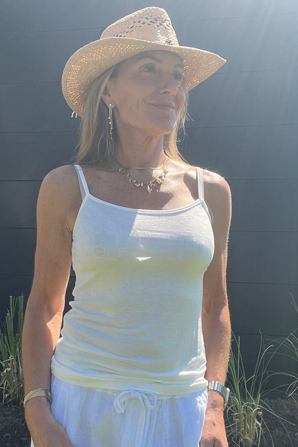 Top Motu blanc
