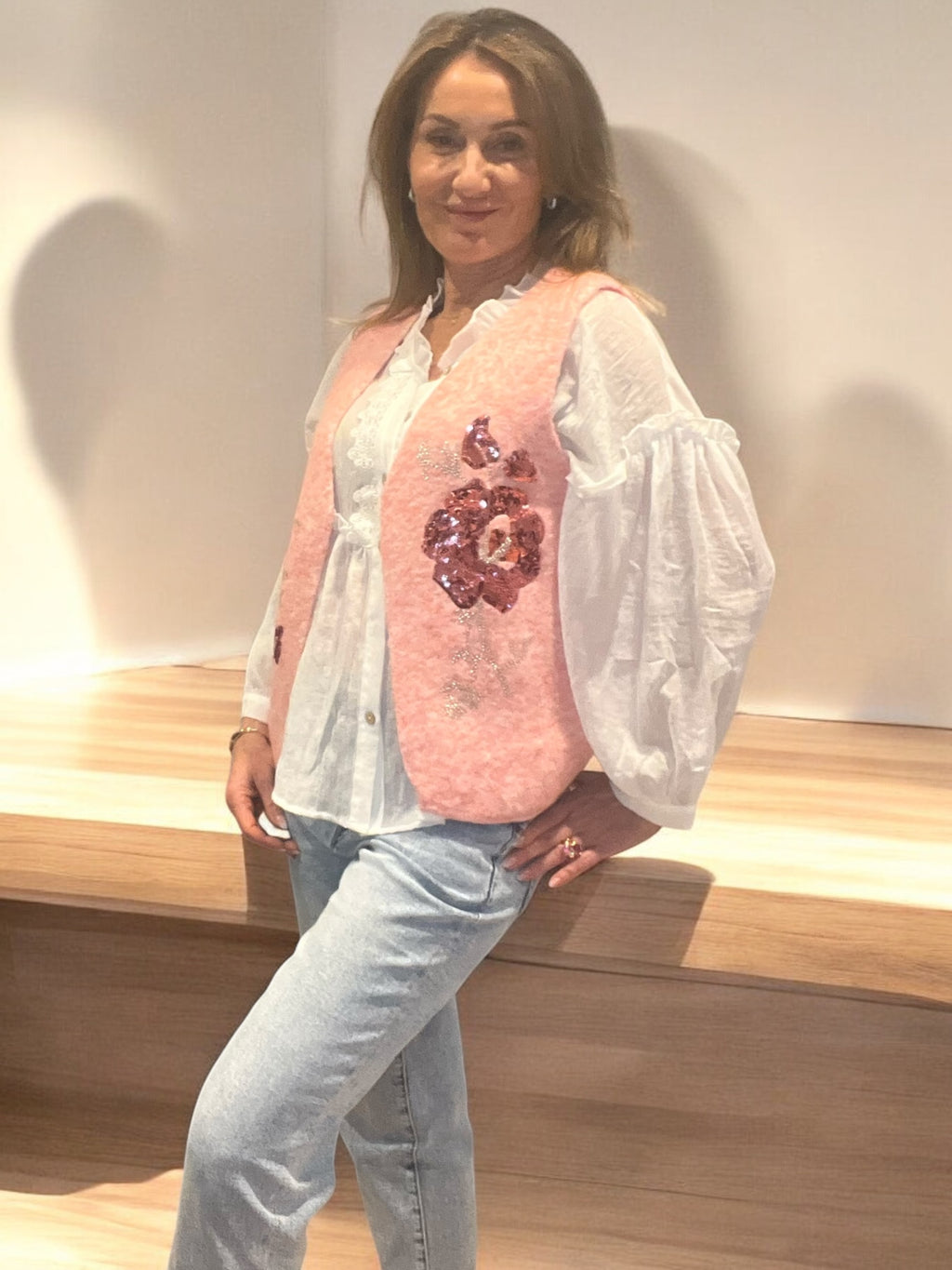 Gilet Lolita Rose