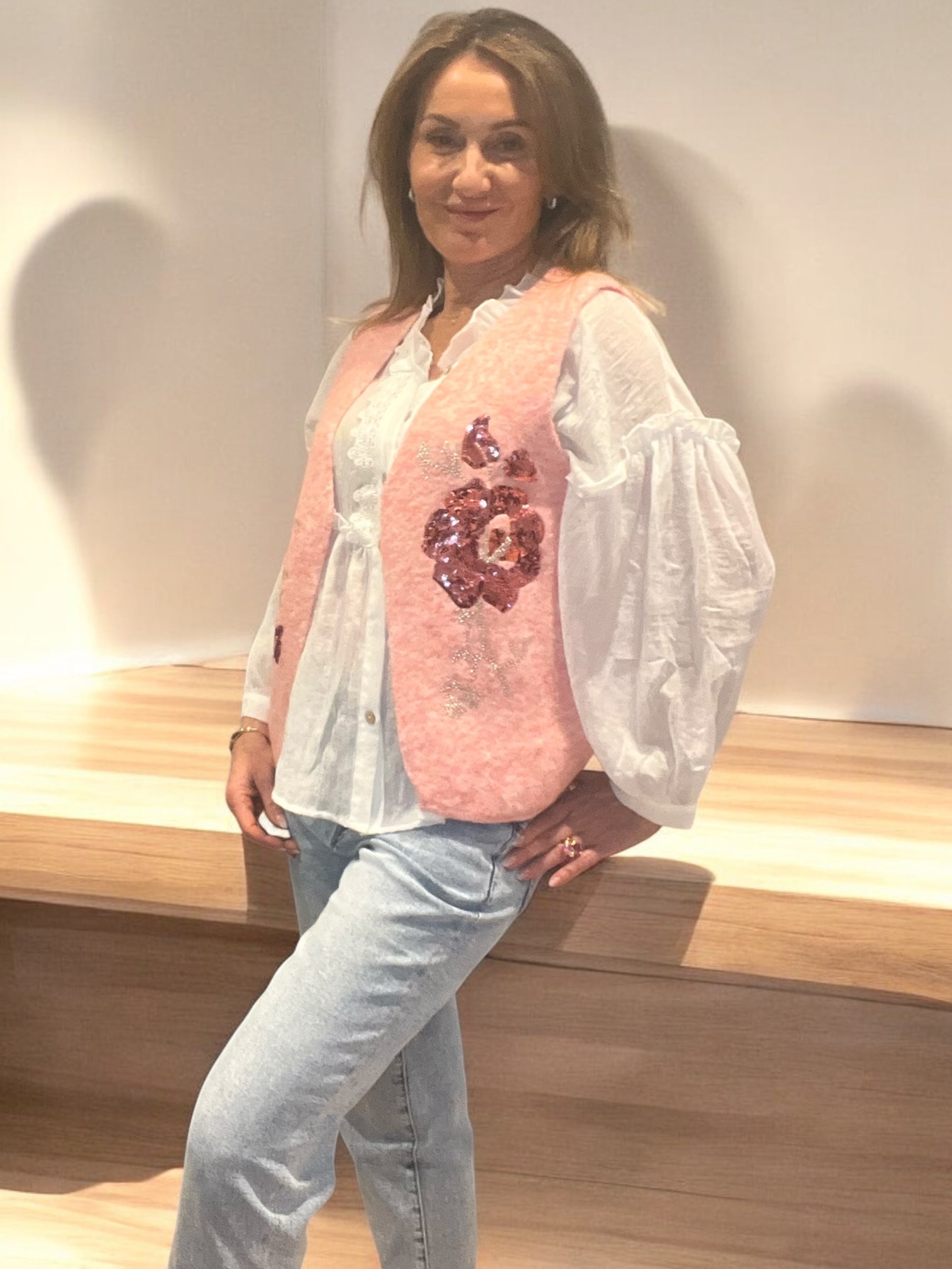 Gilet Lolita Rose
