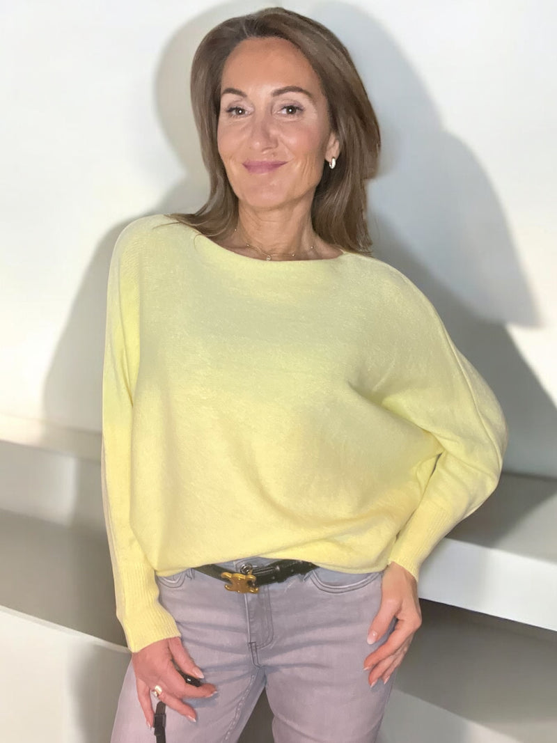 Pull Lilou jaune💛