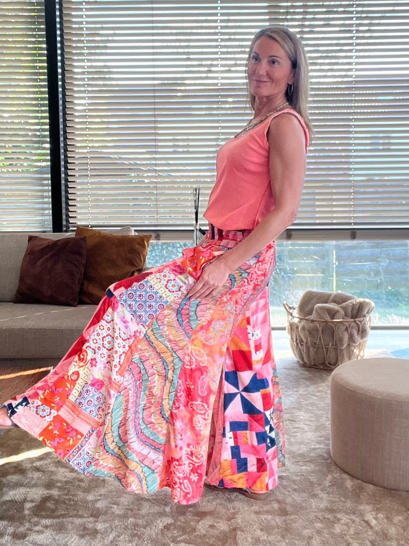 Pantalon Patchwork 7