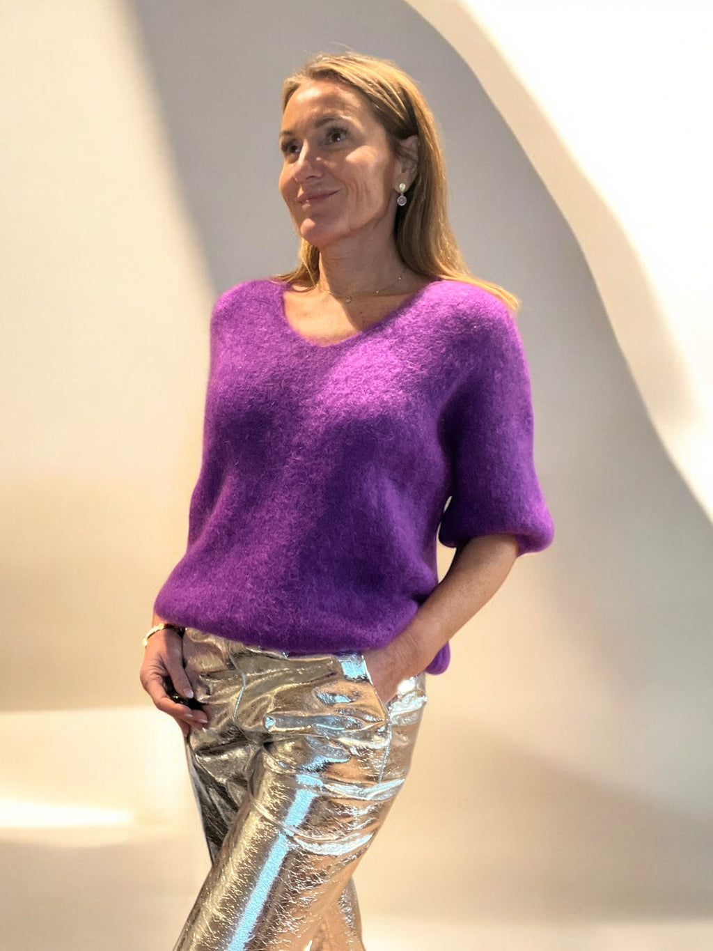 Pull Sylvie Mauve 💜