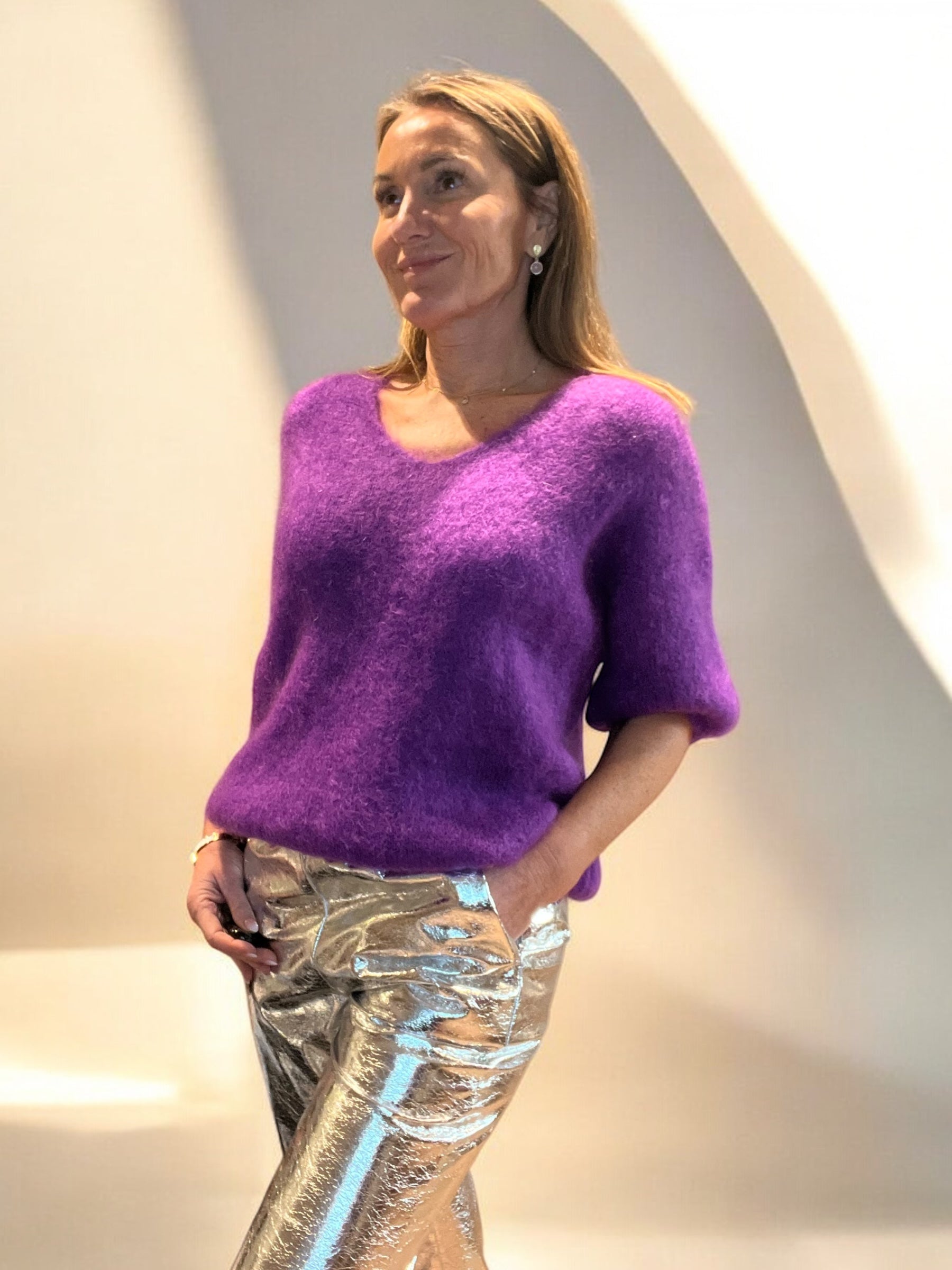 Pull Sylvie Mauve 💜