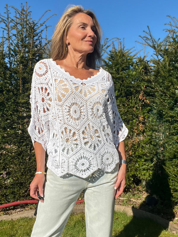 Pull crochet Hena 🤍