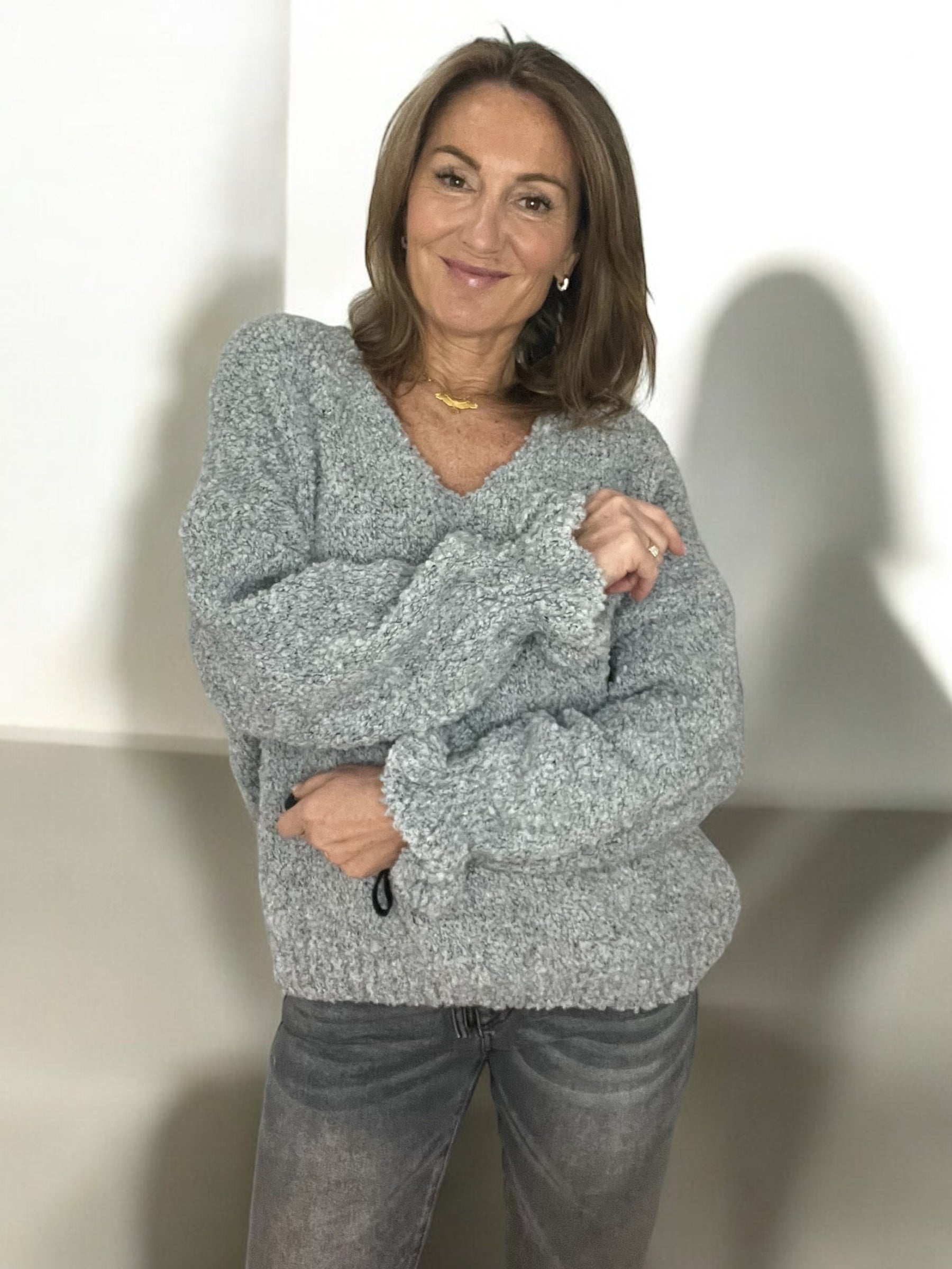 Pull Sky gris
