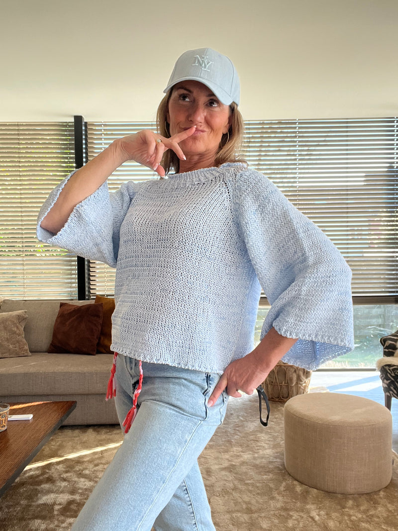 Pull Elou bleu ciel 🦋