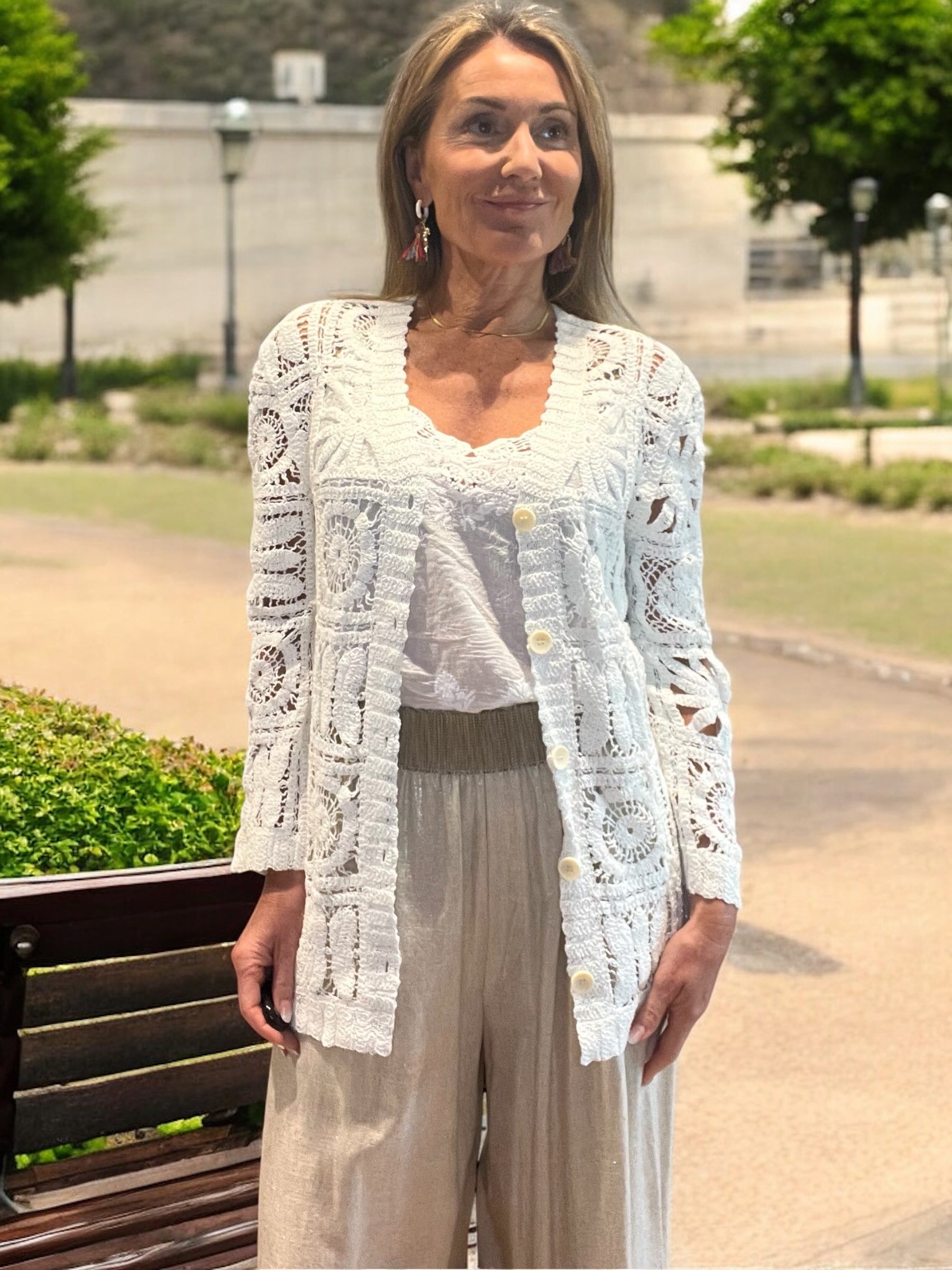 Gilet Marina Blanc