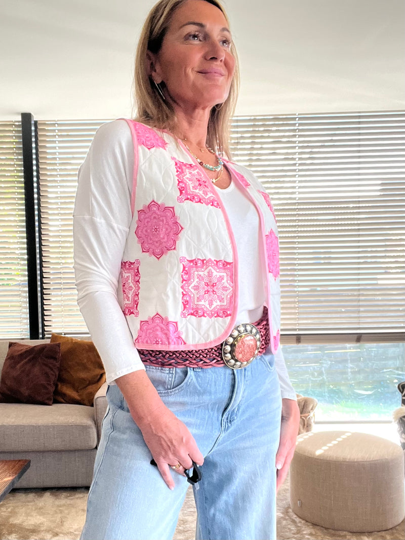 Gilet Roza rose🩷