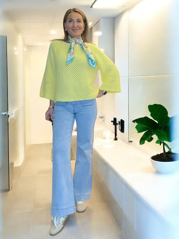 Pull Linda jaune