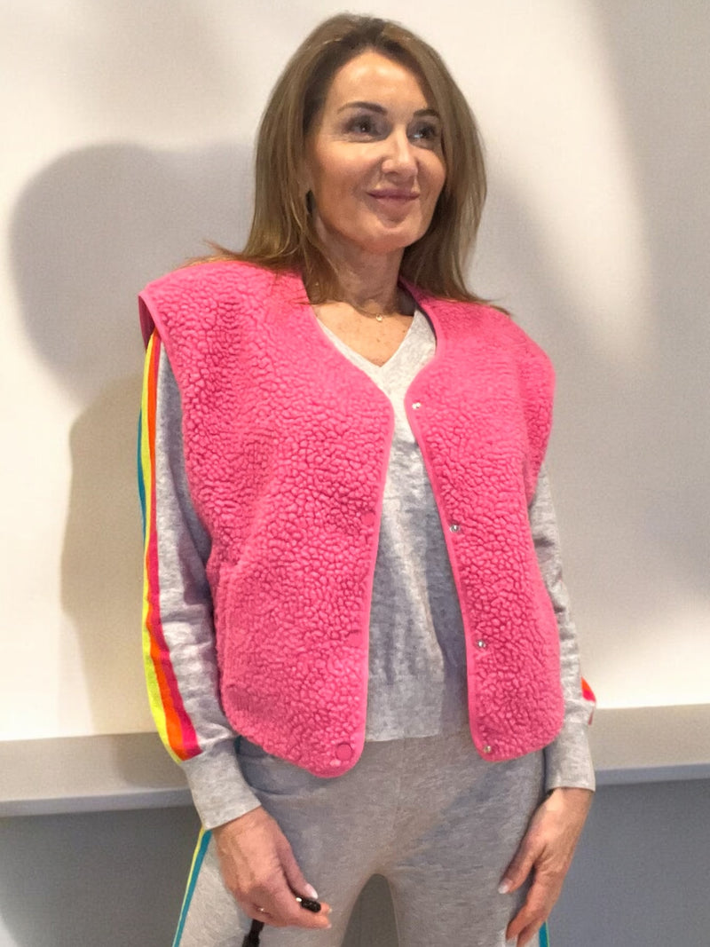 Gilet Rachelle Fushia