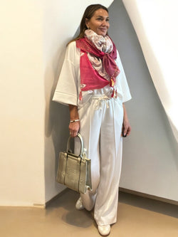 Foulard Shana rose