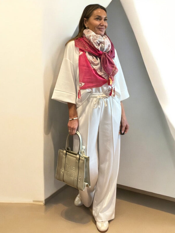 Foulard Shana rose