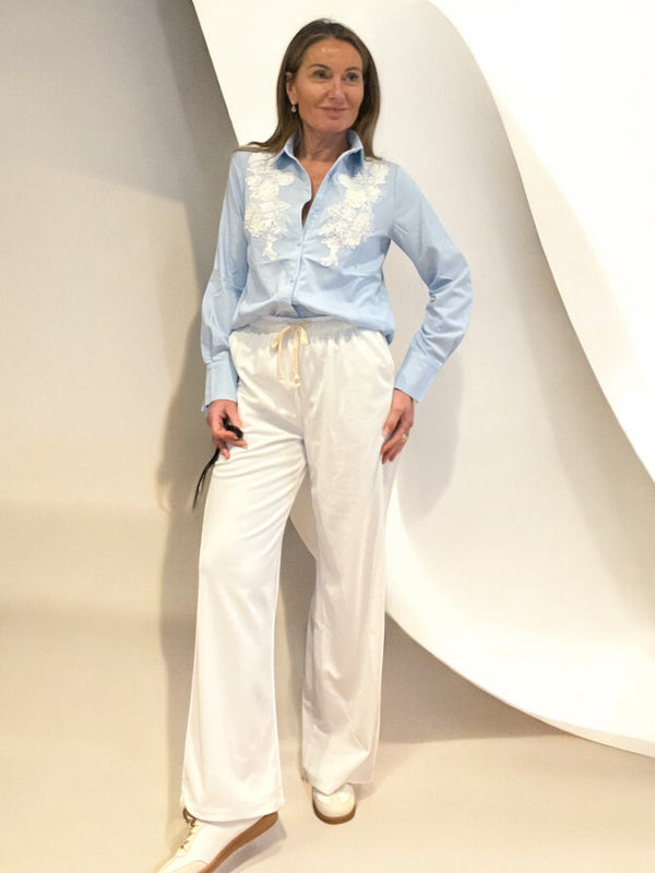 Pantalon Karmen blanc