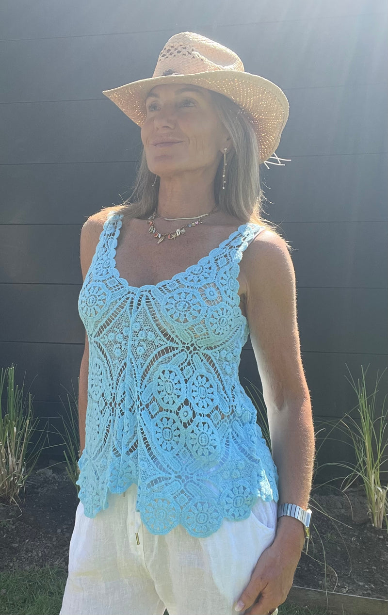 Top Stefy bleu ciel 🩵
