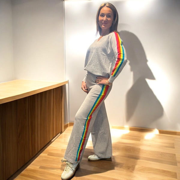 Pantalon Jumper gris