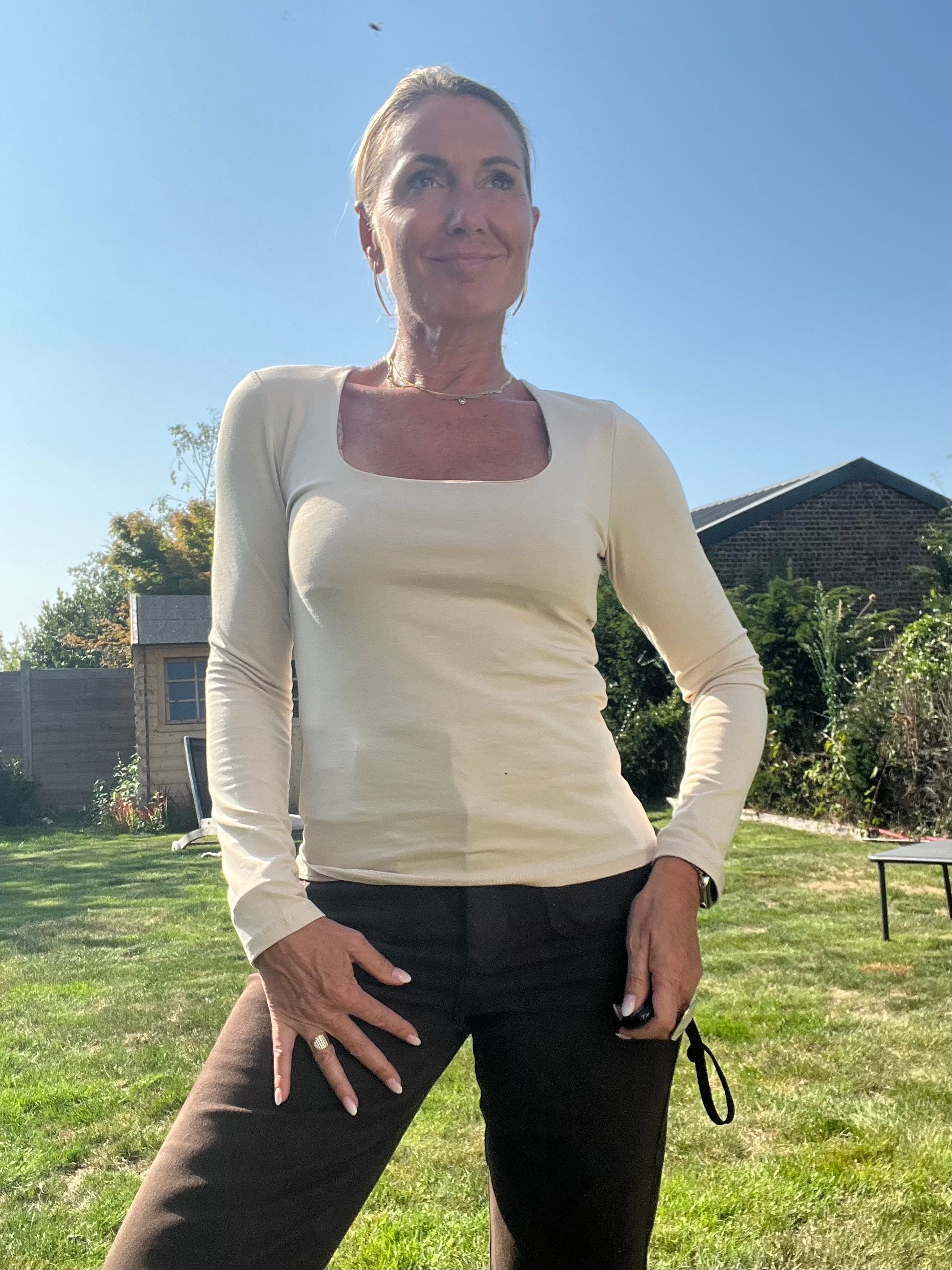 Top Fer beige