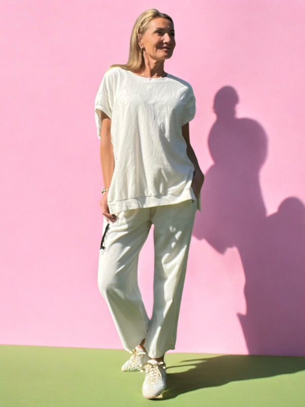 Pantalon éponge Bianca