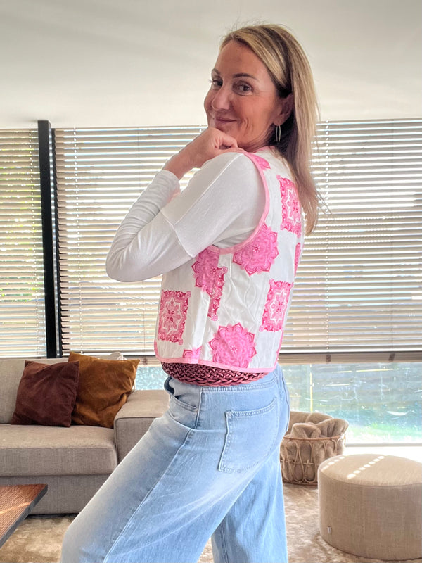Gilet Roza rose🩷