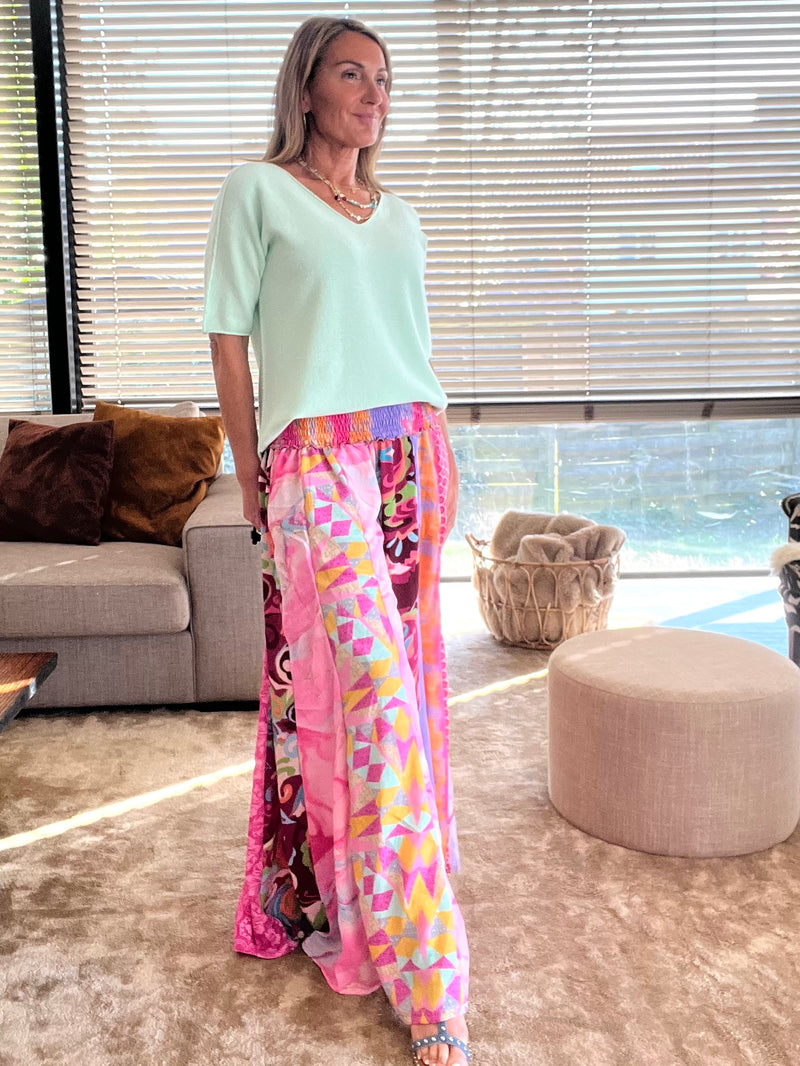 Pantalon Patchwork 3