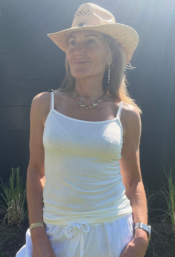 Top Motu blanc