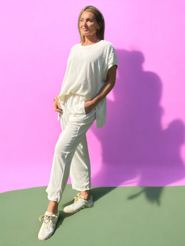 Pantalon éponge Bianca