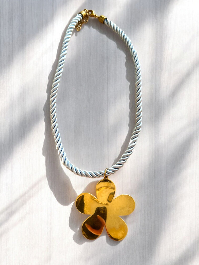 Collier Flowers Blue 🩵