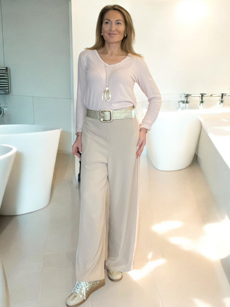 Pantalon Angie Beige