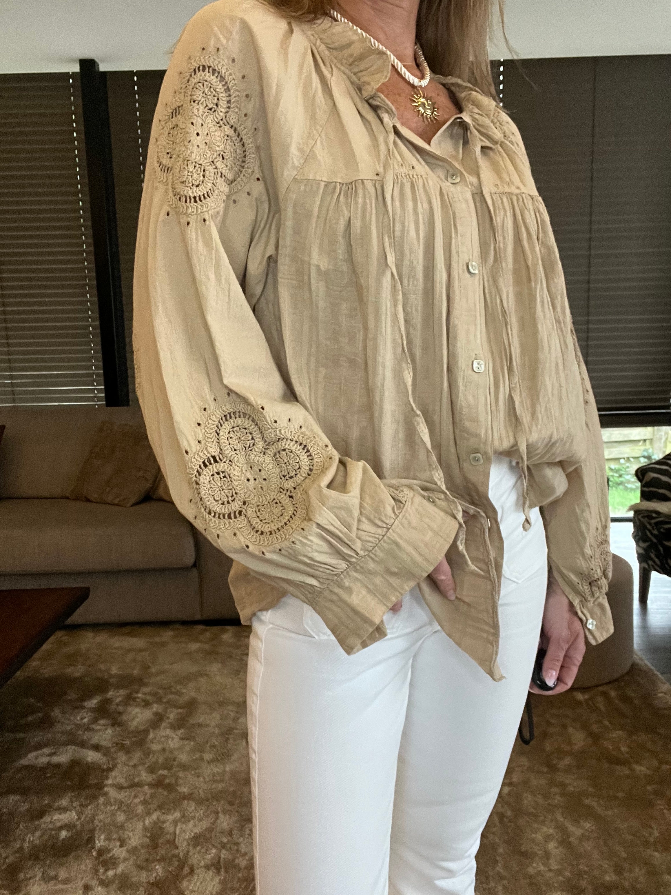 Chemisier Bella Camel