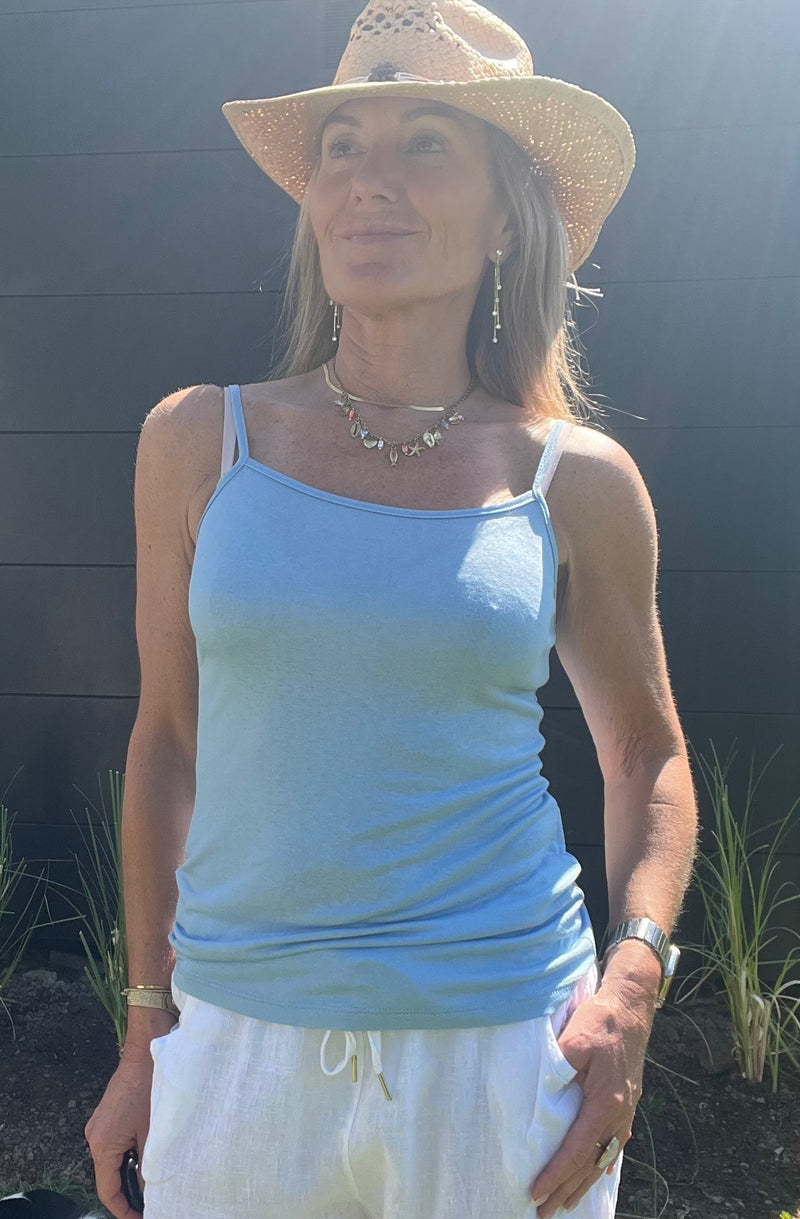 Top Motu bleu ciel🩵