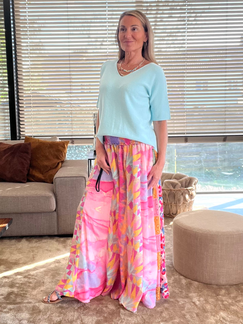 Pantalon Patchwork 8