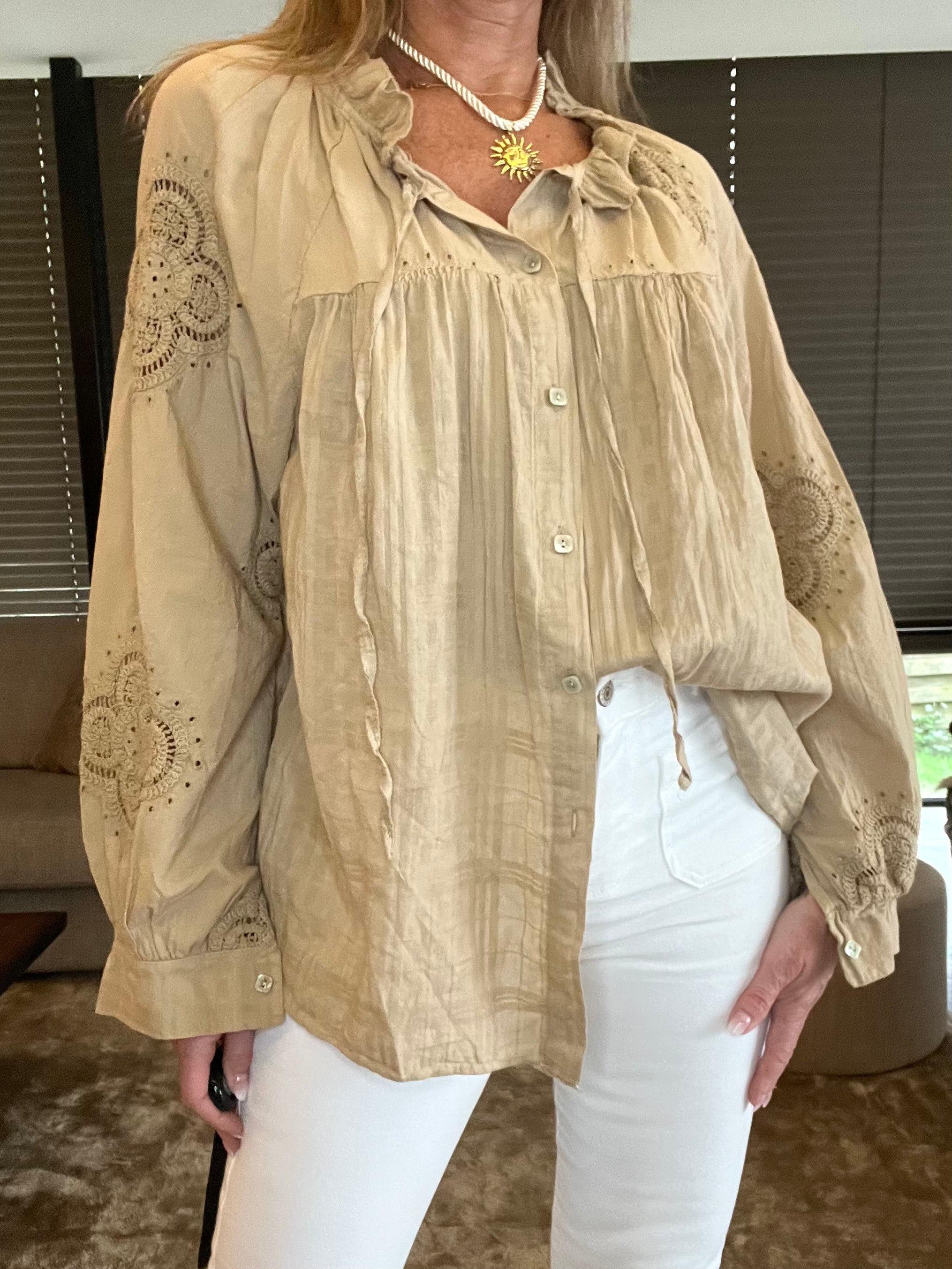 Chemisier Bella Camel
