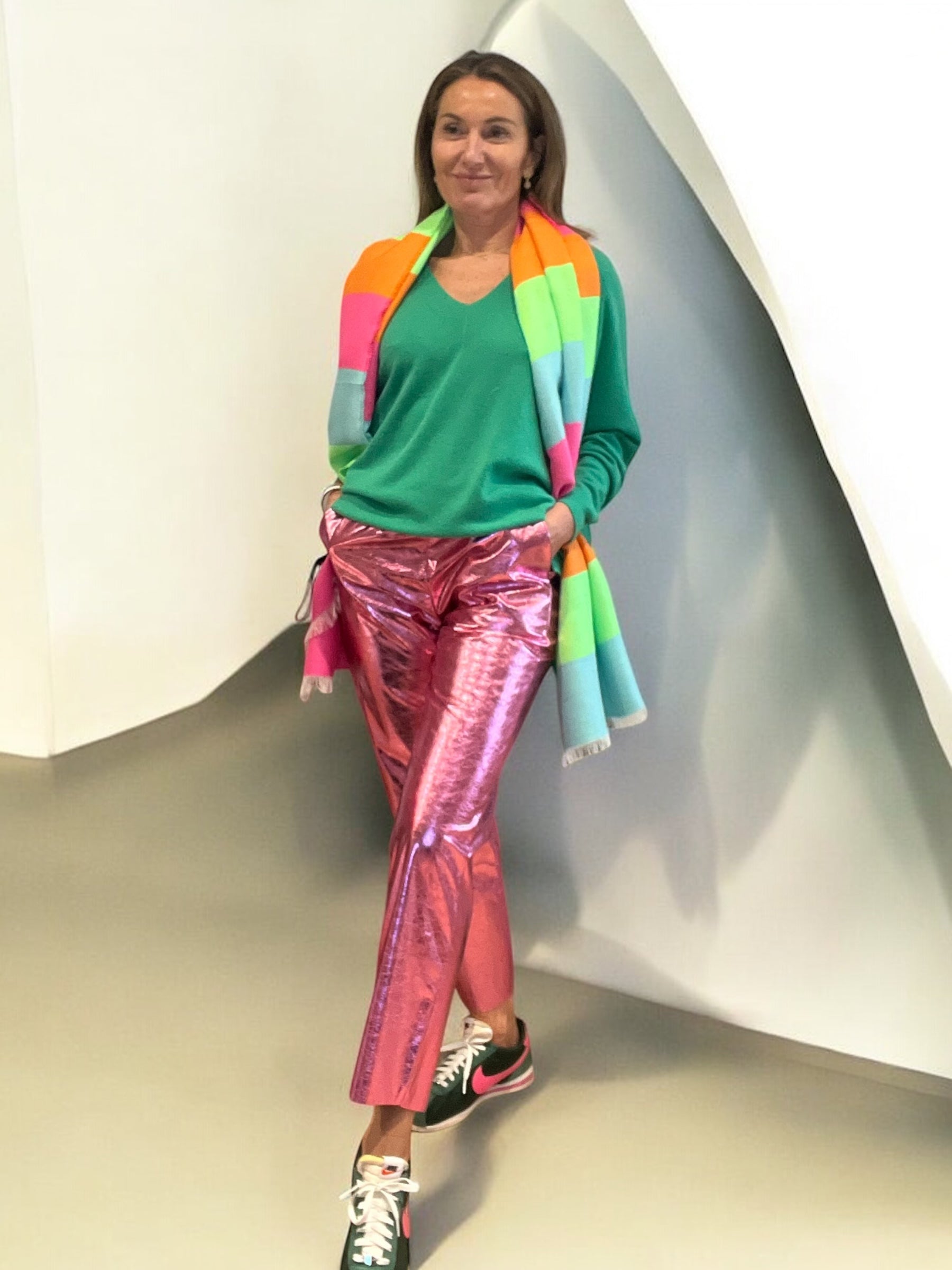 Pantalon Alicia rose