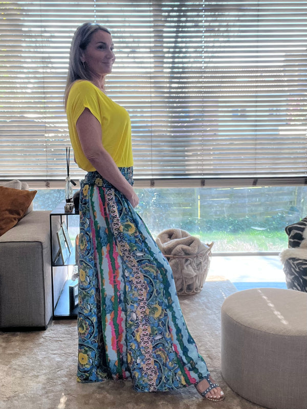 Pantalon patchwork 2