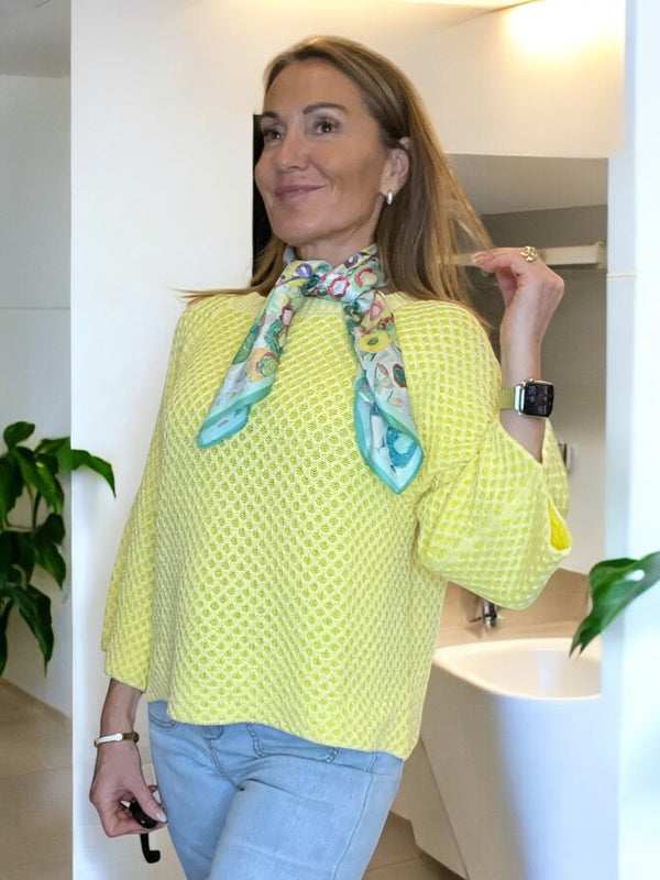 Pull Linda jaune