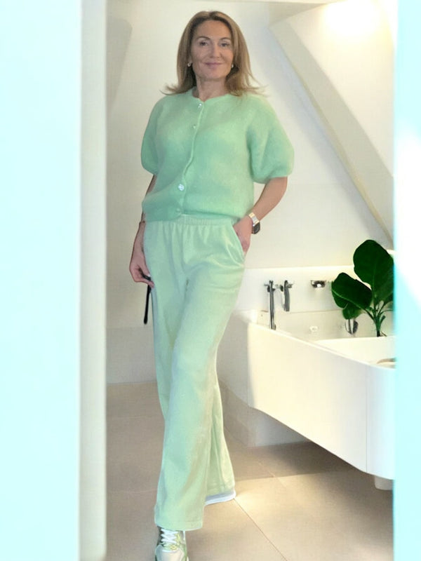 Pantalon Côme vert