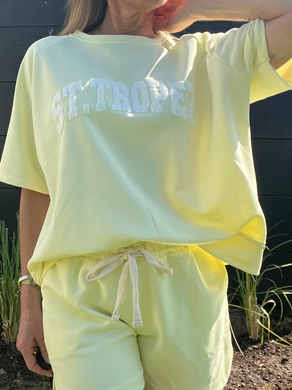 Sweat St Tropez jaune🌴
