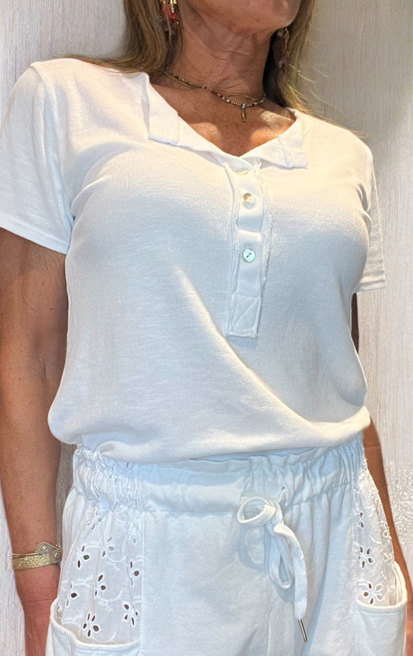 T- Shirt Kiara blanc