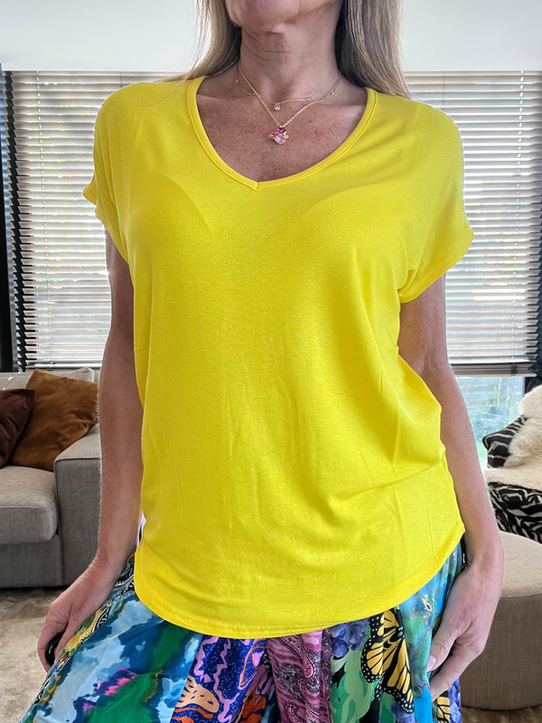 T- shirt Joyce jaune☀️