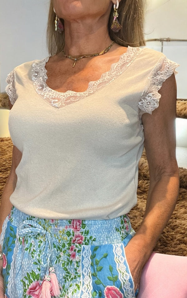 Top Juliette beige