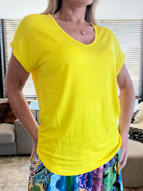 T- shirt Joyce jaune☀️