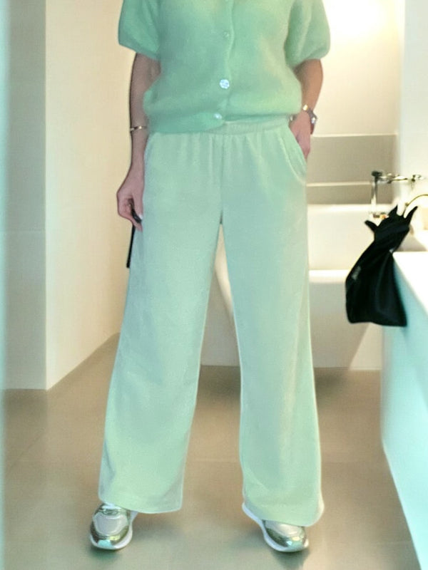 Pantalon Côme vert