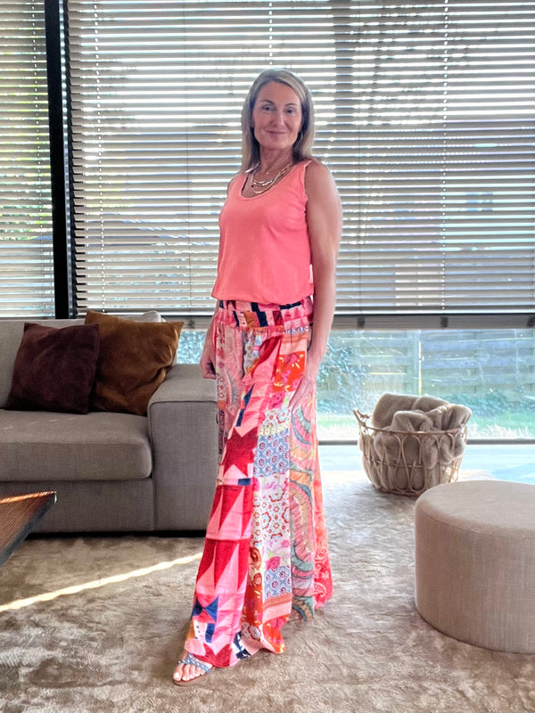 Pantalon Patchwork 7