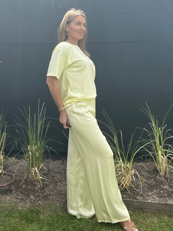 Pantalon Dora jaune