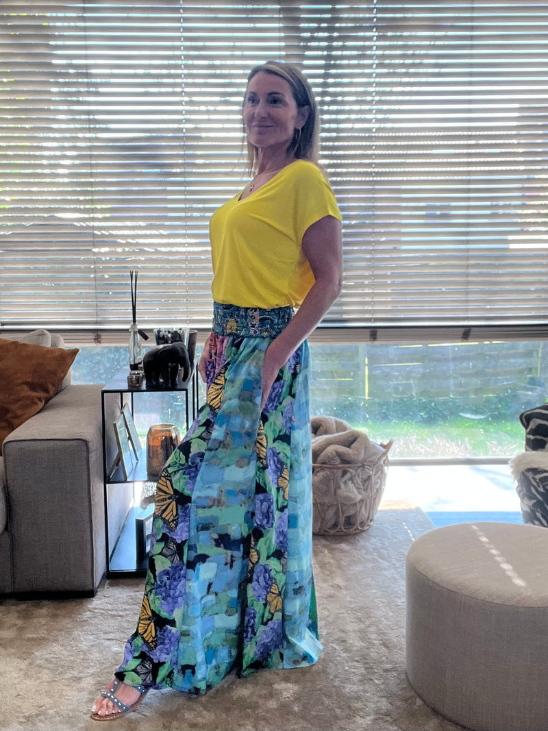 Pantalon patchwork 2