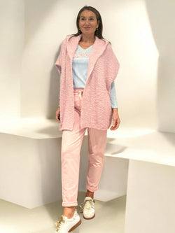 Gilet Cap Star rose