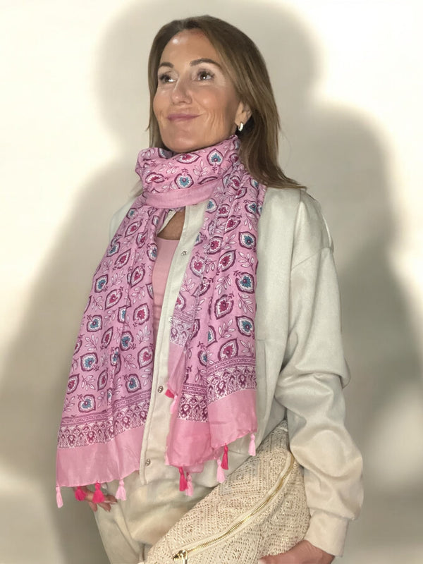 Châle King rose🩷