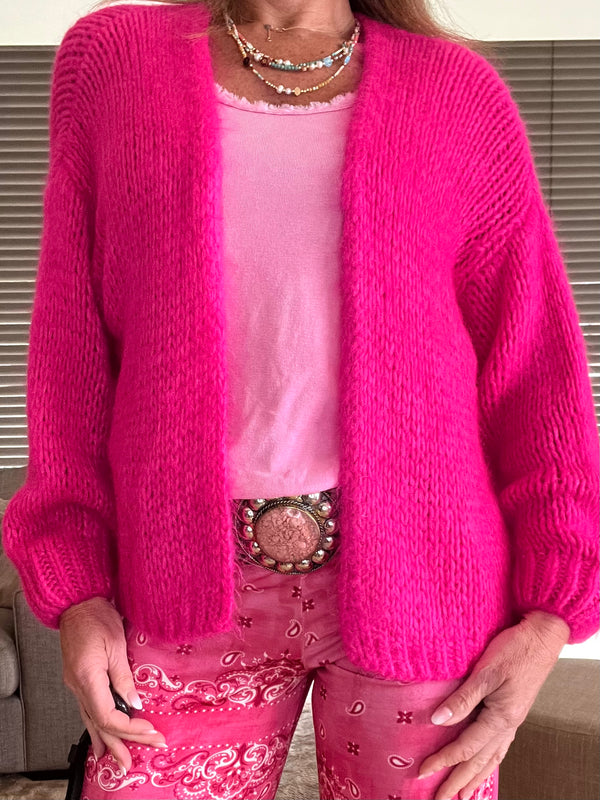 Gilet Bernadette Fushia🩷
