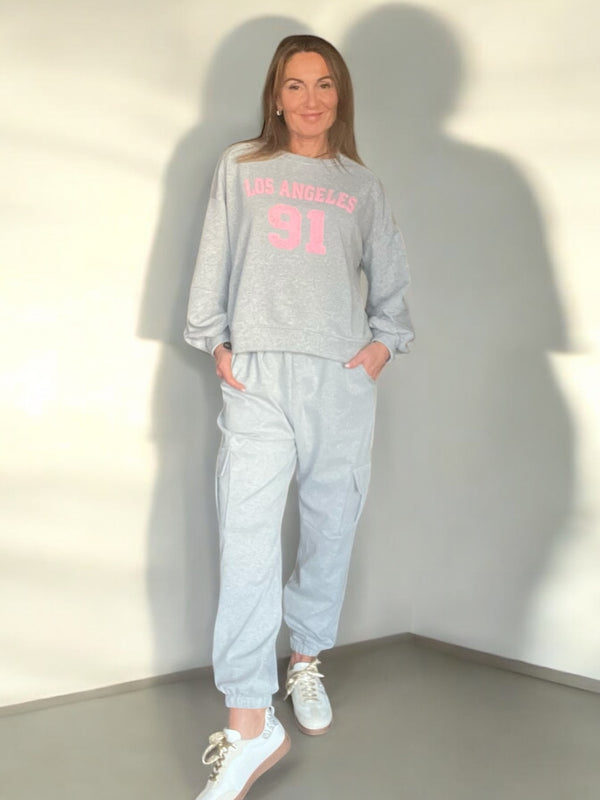Pantalon Cargo gris