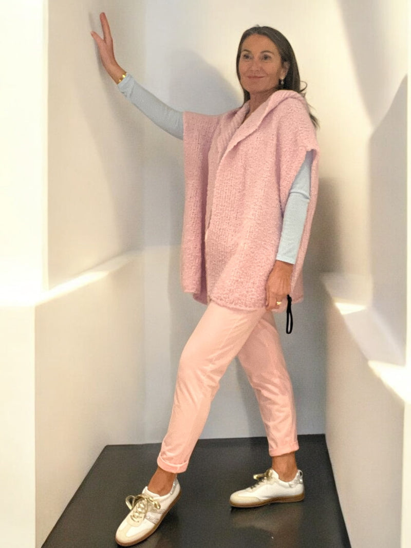 Gilet Cap Star rose