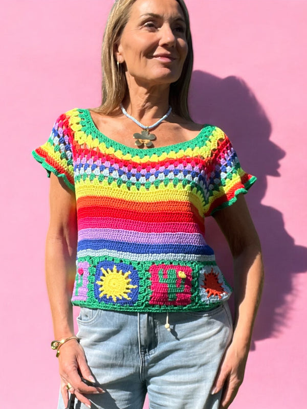 Pull crochet Colin